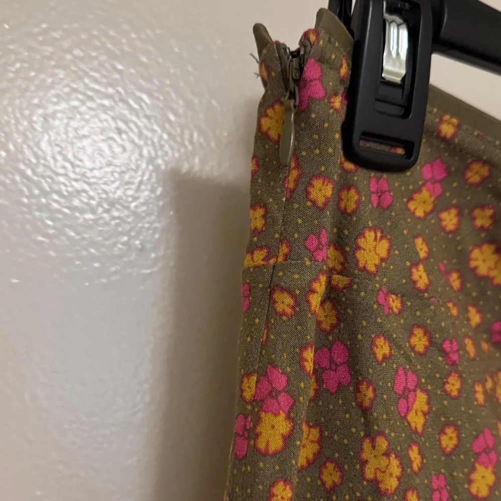 Free people irl Elegant Floral Mini Skirt - Picture 4 of 5